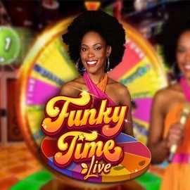 Funky Time game by Evolution – logo hosted on B7 Casino