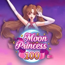Moon Princess 100 online game logo by Play'n GO on b-7casino.co.nl